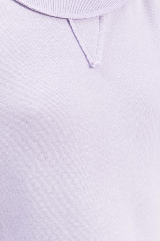 Bayan Lila Kol Pencereli Sweatshırt - BSL