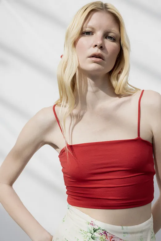 Bayan Bordo Straplez Askılı Body - BSL