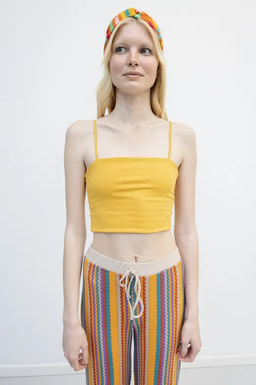 Bayan Oranj Straplez Askılı Body - BSL