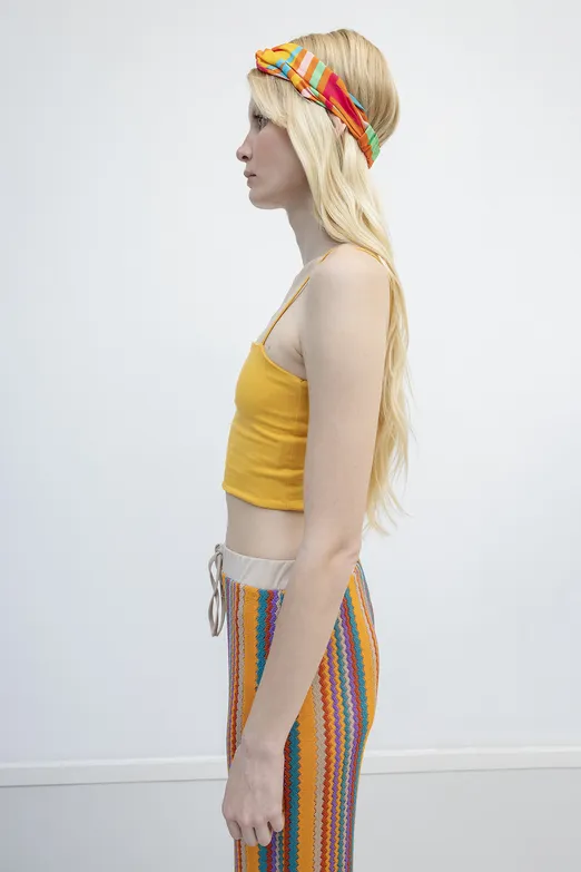 Bayan Oranj Straplez Askılı Body - BSL