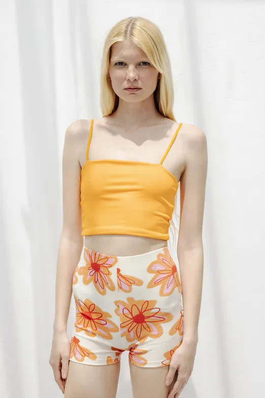 Bayan Sarı Straplez Askılı Body - BSL